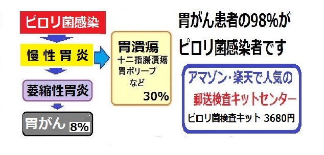 ピロリ菌検査よくある質問 郵送検査キットセンター